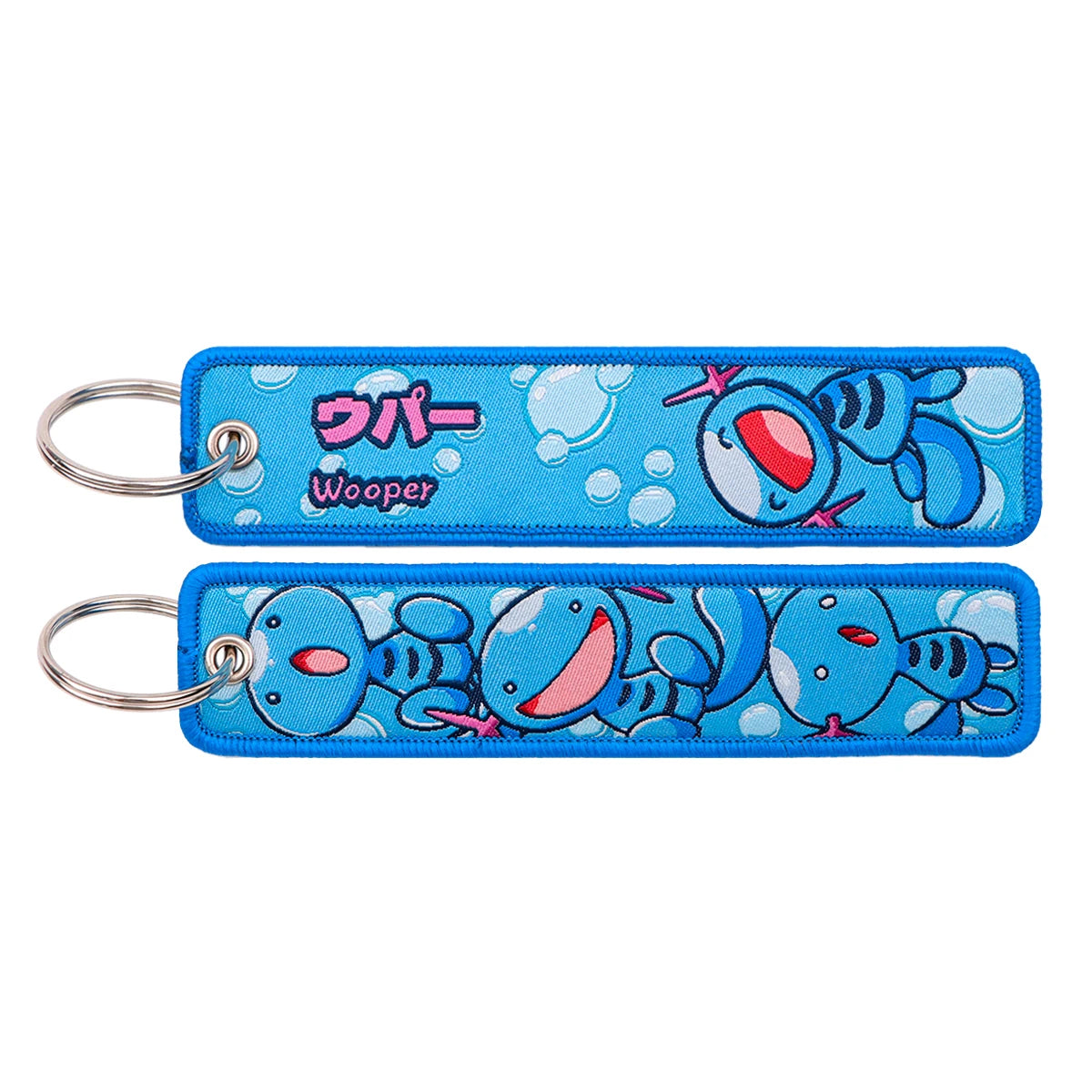 Pokémon Embroidered Double-Sided Jet Tag Keychain
