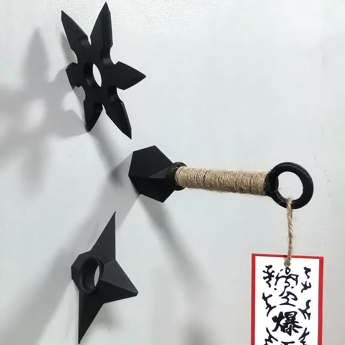 Naruto Cosplay Kunai & Shuriken Fridge Magnet / Pen Set