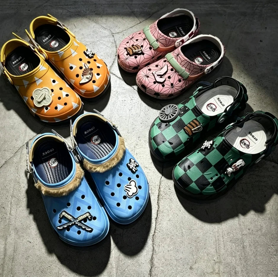 Demon Slayer Zenitsu EVA Foam Clogs | Waterproof Anime Slides