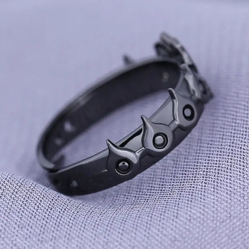 The Seven Deadly Sins Meliodas Cosplay Ring – Adjustable Dragon's Sin of Wrath Jewelry