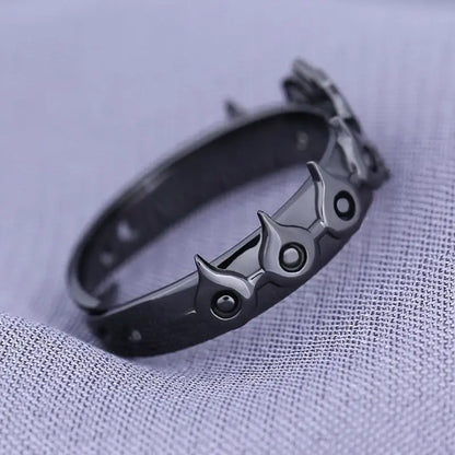 The Seven Deadly Sins Meliodas Cosplay Ring – Adjustable Dragon's Sin of Wrath Jewelry