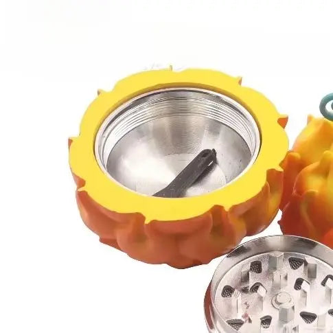One Piece Devil Fruit Grinder - 3-Layer Zinc Alloy Crusher