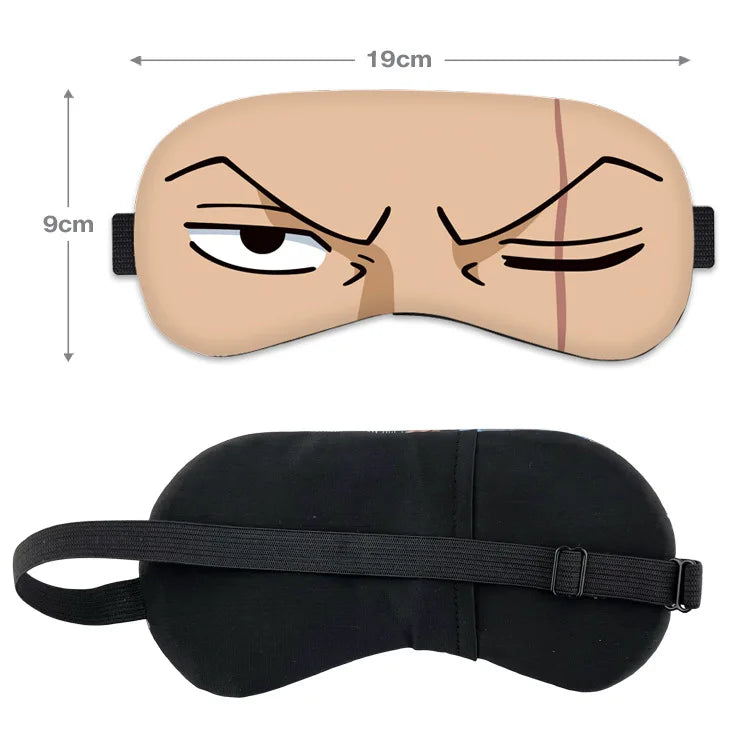 Anime Eye Mask - One Piece Sleep Mask & Travel Eye Shade