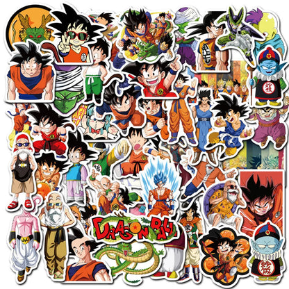 The Saiyan Artifact: Dragon Ball Z Waterproof Sticker Pack