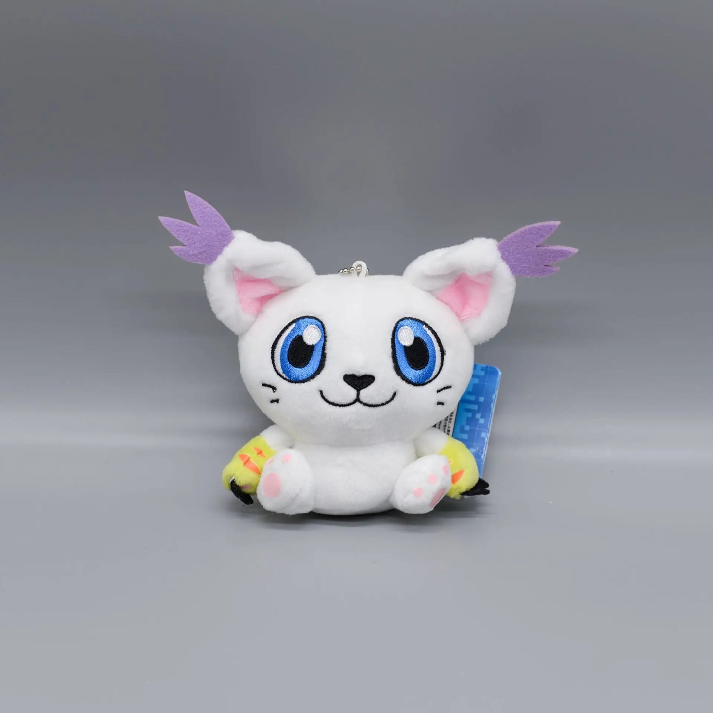 Digimon Adventure Plush Keychain – Classic Anime Mascot Character Pendant
