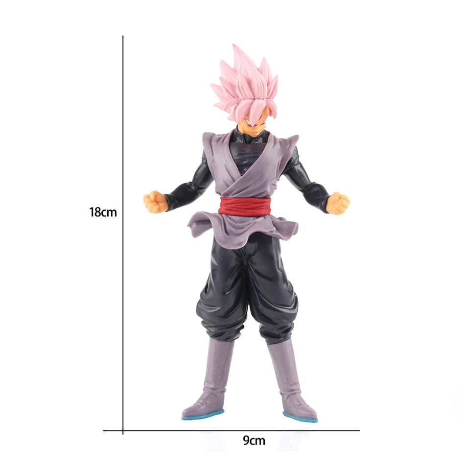 Dragon Ball Z Super Saiyan Action Figures – 18cm Collectible PVC Battle Models (Goku, Vegeta, Broly)