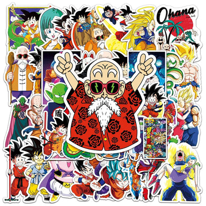 The Saiyan Artifact: Dragon Ball Z Waterproof Sticker Pack