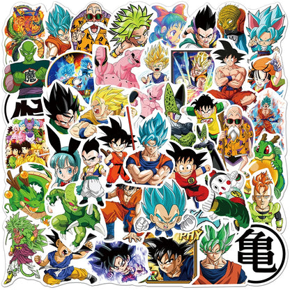 The Saiyan Artifact: Dragon Ball Z Waterproof Sticker Pack