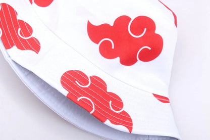 Japanese Cloud Art Outdoor Bucket Hat – Anime Streetwear Fisherman Sun Cap