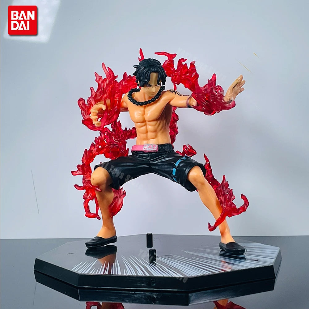 One Piece Anime Battle Action Figure – 15cm Collectible PVC Model Toys (Luffy, Zoro, Ace, Sanji)