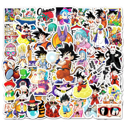The Saiyan Artifact: Dragon Ball Z Waterproof Sticker Pack