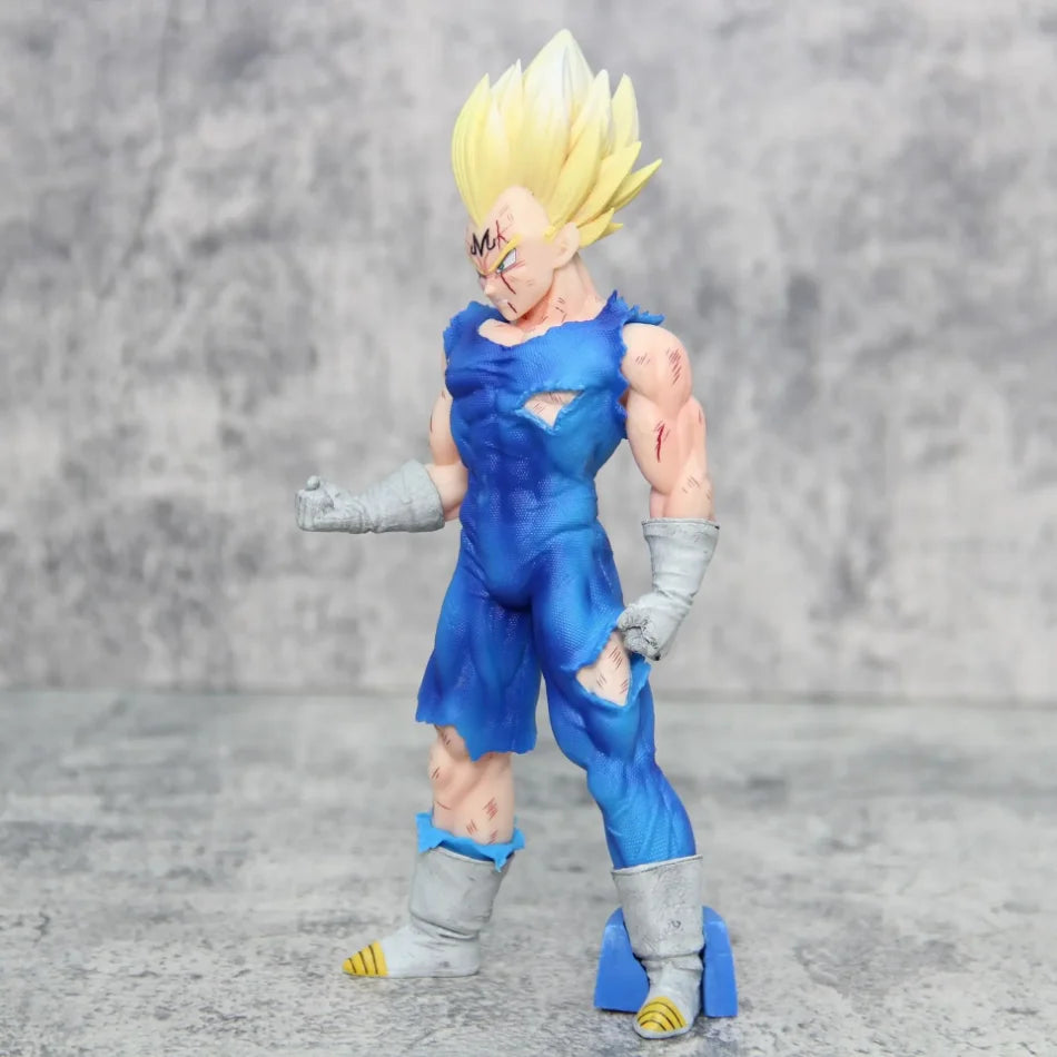 Dragon Ball Z Majin Vegeta 20cm Action Figure – Battle Damaged Super Saiyan Statue