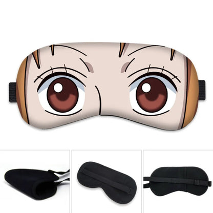 Anime Eye Mask - One Piece Sleep Mask & Travel Eye Shade