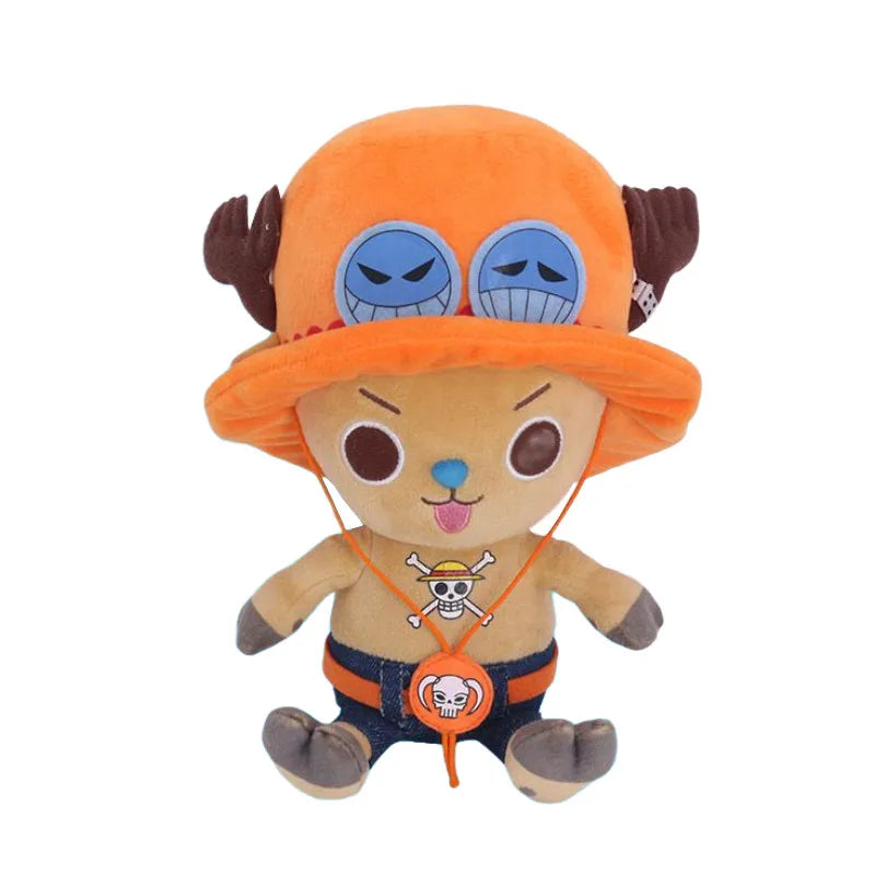 One Piece Chibi Plush Doll (25cm) – Soft Stuffed Anime Toy Figure