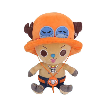 One Piece Chibi Plush Doll (25cm) – Soft Stuffed Anime Toy Figure
