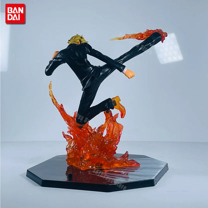 One Piece Anime Battle Action Figure – 15cm Collectible PVC Model Toys (Luffy, Zoro, Ace, Sanji)