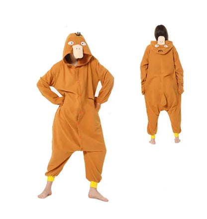 Pokemon Adult Cosplay Kigurumi Onesie – Anime Fleece Pajamas Jumpsuit