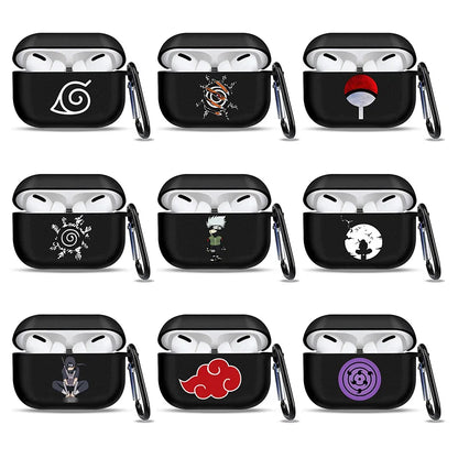 Naruto Akatsuki Silicone AirPods Case – Soft TPU Protective Cover for AirPods 1/2/3 & Pro/Pro 2