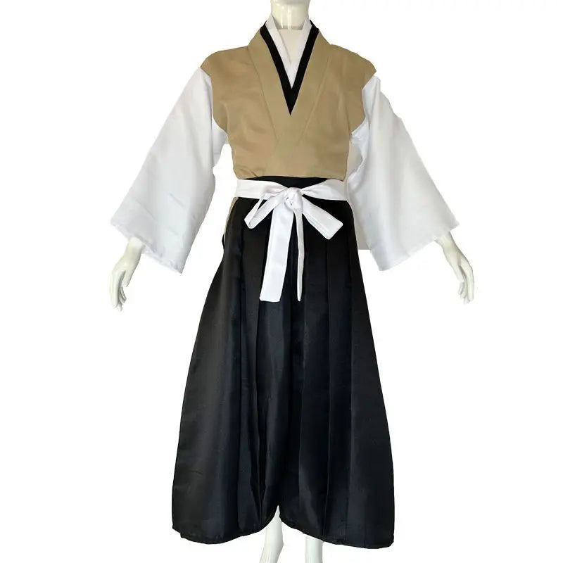 Demon Slayer Yoriichi Tsugikuni Cosplay Costume – Kimono & Wig Set