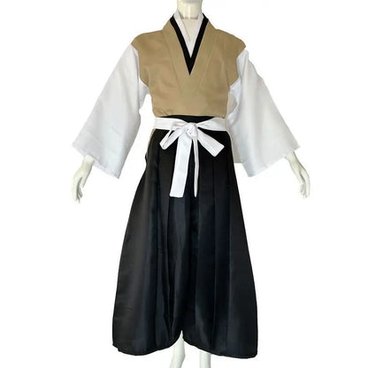 Demon Slayer Yoriichi Tsugikuni Cosplay Costume – Kimono & Wig Set