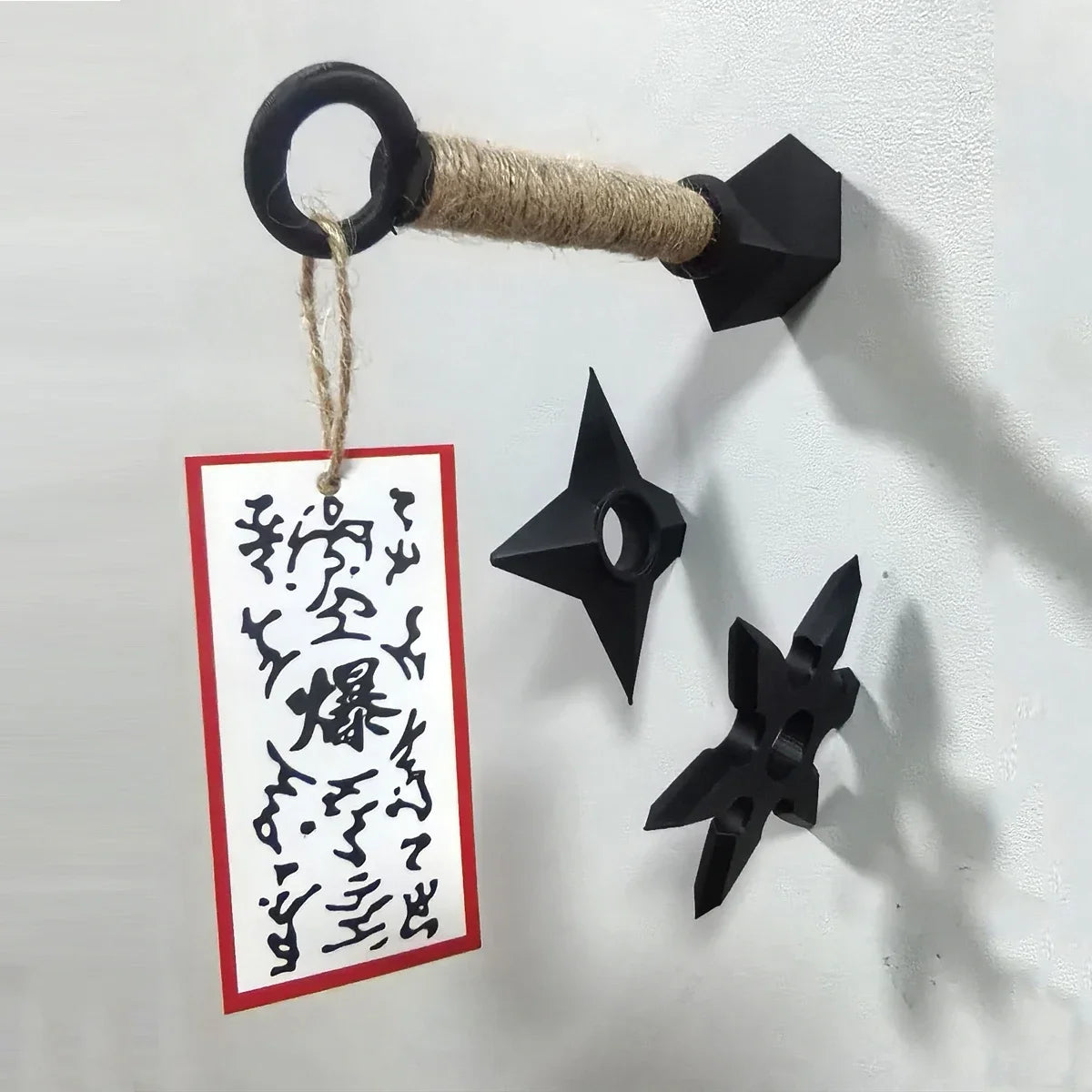 Naruto Cosplay Kunai & Shuriken Fridge Magnet / Pen Set