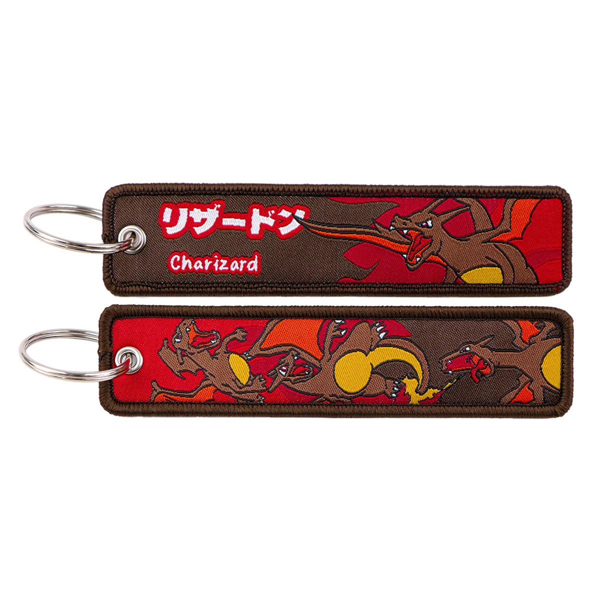 Pokémon Embroidered Double-Sided Jet Tag Keychain