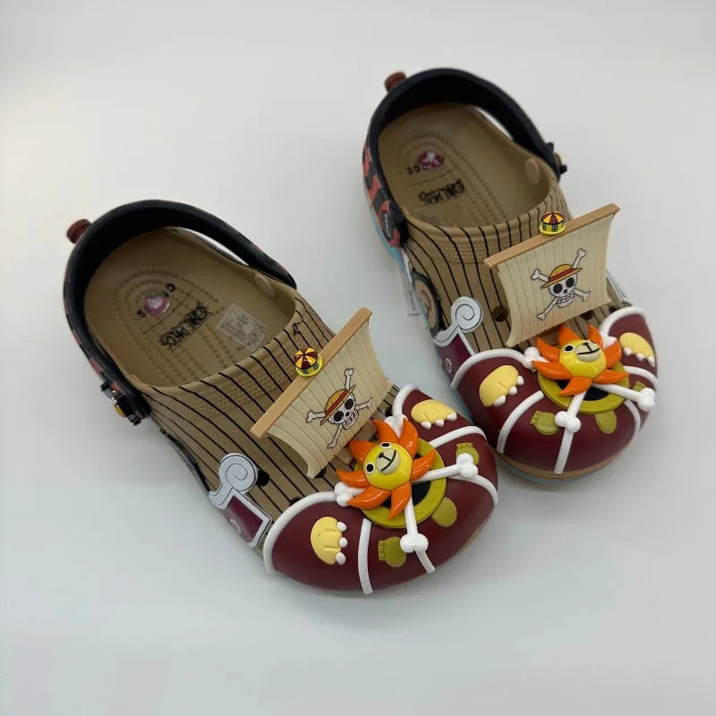 One Piece Luffy Clog Sandals & Non-Slip Slip-On Shoes