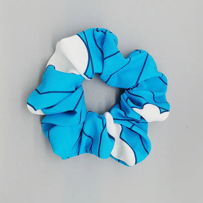 Demon Slayer Hair Scrunchie - Anime Satin Elastic Hair Tie