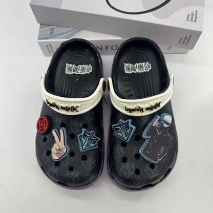 Jujutsu Kaisen Gojo Satoru EVA Clogs – Waterproof Anime Sandals & Slippers