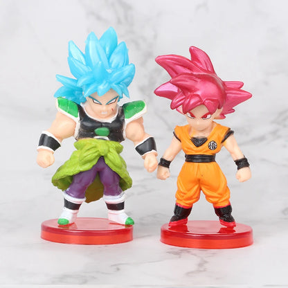 Dragon Ball Z Super Saiyan Action Figure Set (16-Piece) – 7cm Mini Anime Collectibles