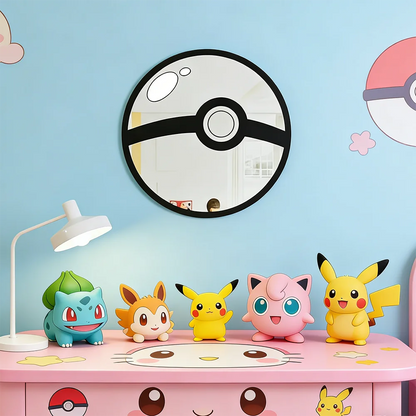 One Piece & Anime Acrylic Wall Mirror – HD UV Print Room & Gaming Decor