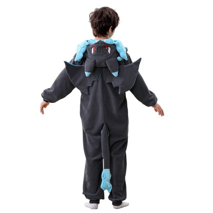 Pokemon Charizard Anime Kigurumi Onesie – Kids Cosplay Jumpsuit Pajamas