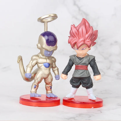 Dragon Ball Z Super Saiyan Action Figure Set (16-Piece) – 7cm Mini Anime Collectibles