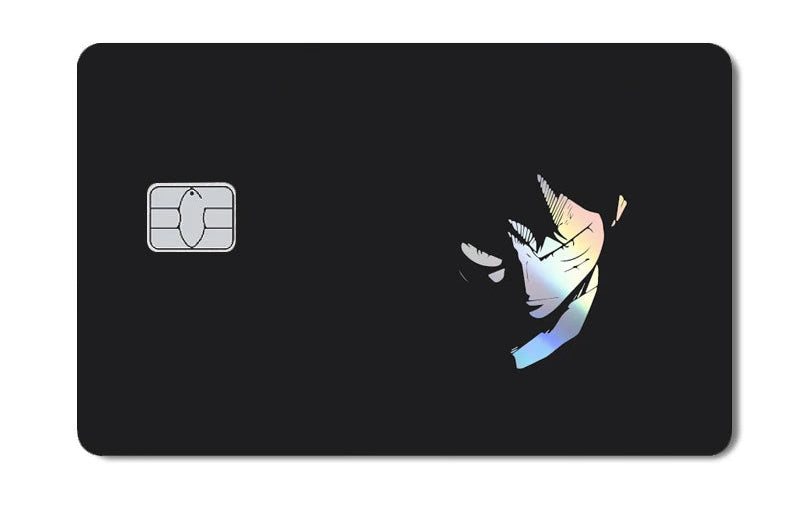 One Piece Holographic Laser Credit Card Skin – Anime Debit & Transit Card Sticker
