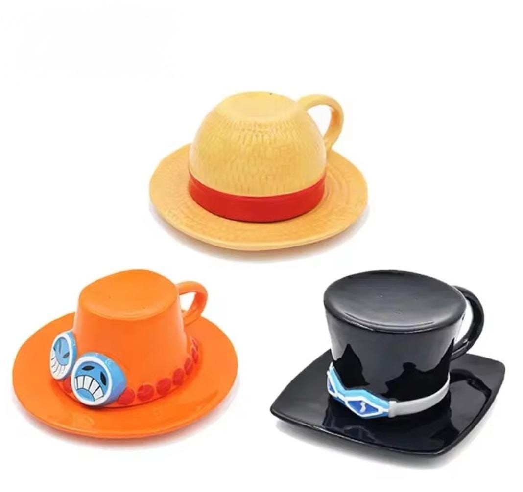 The Crew's Legacy: Legendary 4-Piece Hat Mug & Saucer Set